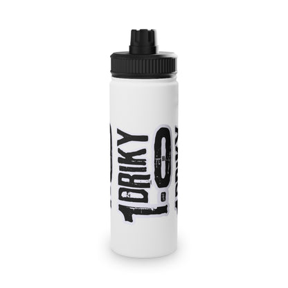 Driky 1 point 0 Bro - OG Stainless Steel Water Bottle, Sports Lid - 12oz/18oz/32oz