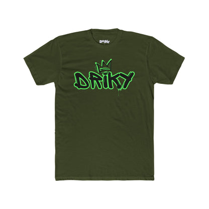 Driky Roy-al - Green Monkey Cotton Crew Tee