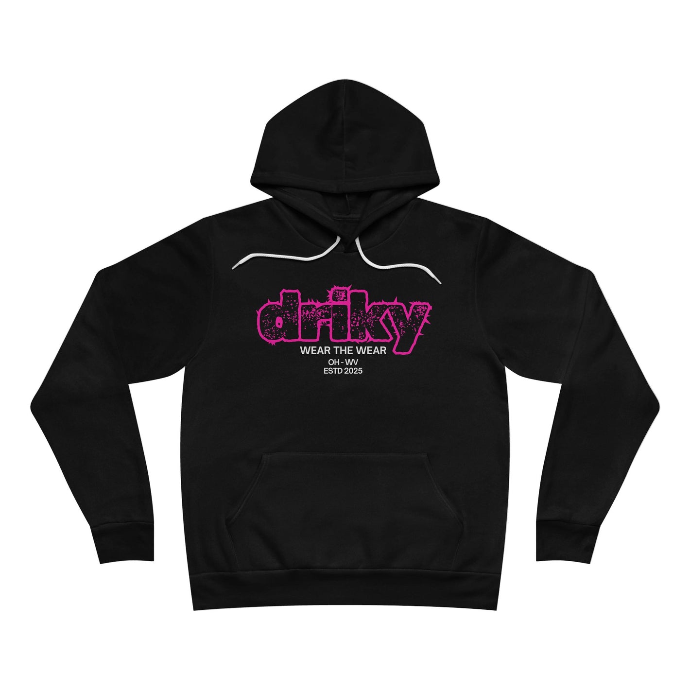 Driky Wear ESTD - Pinkerton Fleece Pullover Hoodie