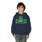Driky Laugh at the World - Green Monkey - Youth Heavy Blend Hoodie