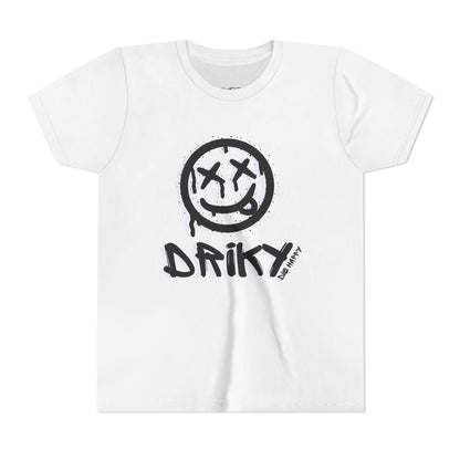 Youth Driky Die Happy - Blackout Short Sleeve Tee