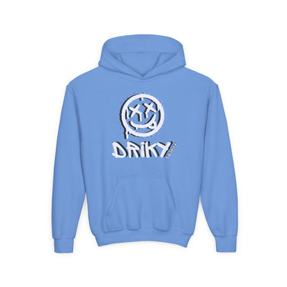 Driky Die Happy - White Night - Youth Heavy Blend Hoodie