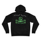 Driky Laugh at the World - Green Monkey Fleece Pullover Hoodie