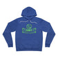 Driky Laugh at the World - Green Monkey Fleece Pullover Hoodie