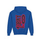 Youth Driky 1 point 0 Bro - Rose Blood Backprint - Heavy Blend Hoodie 16 Colors