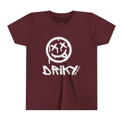 Youth Driky Die Happy - Simple Short Sleeve Tee