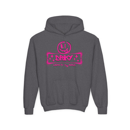 Driky Laugh at the World - Pinkerton - Youth Heavy Blend Hoodie