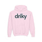 Little Driky - Blue Brain - Youth Heavy Blend Hoodie
