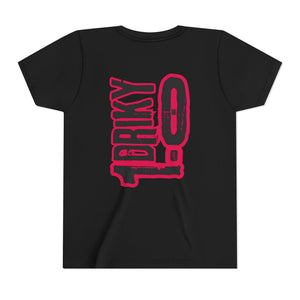 Youth Driky 1 point 0 Bro - Rose Blood Back Print Short Sleeve Tee