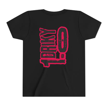 Youth Driky 1 point 0 Bro - Rose Blood Back Print Short Sleeve Tee