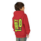 Driky 1 point 0 Bro - Banana Sunshine - (Back Print) Youth Heavy Blend Hoodie