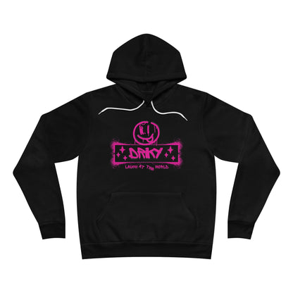 Driky Laugh at the World - Pinkerton Fleece Pullover Hoodie