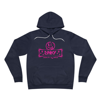 Driky Laugh at the World - Pinkerton Fleece Pullover Hoodie