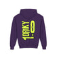Youth Driky 1 point 0 Bro - Banana Sunshine Backprint - Heavy Blend Hoodie 16 Colors