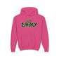 Driky Roy-al - Green Monkey - Youth Heavy Blend Hoodie
