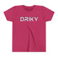 Youth Driky Stud Muffin - White Night Short Sleeve Tee