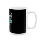 Driky Life - Blue Brain 11oz Coffee Cup