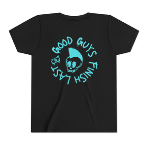 Youth - Limited Edition Limp Driky Good Guys Finish Last - Blue Brain Short Sleeve Tee
