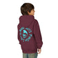 Drikyz Good Guys Finish Last - Blue Brain - (Back Print) Youth Heavy Blend Hoodie