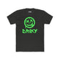 Driky Die Happy - Green Monkey Cotton Crew Tee
