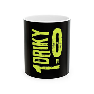 Driky 1 point 0 Bro - Banana Sunshine 11oz Coffee Cup