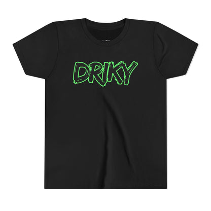 Youth Driky Rough Ryder - Green Monkey Short Sleeve Tee
