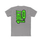 Driky 1 point 0 Bro Green Monkey - Back Print Cotton Crew Tee