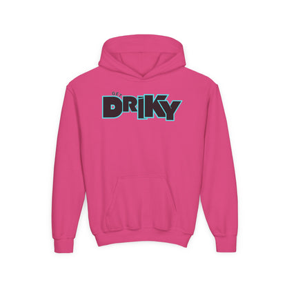 Get Driky - Blue Brain - Youth Heavy Blend Hoodie