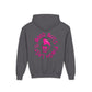 Drikyz Good Guys Finish Last - Pinkerton - (Back Print) Youth Heavy Blend Hoodie
