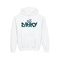 Driky Roy-al - Blue Brain - Youth Heavy Blend Hoodie