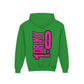 Driky 1 point 0 Bro - Pinkerton - (Back Print) Youth Heavy Blend Hoodie