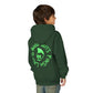 Drikyz Good Guys Finish Last - Green Monkey - (Back Print) Youth Heavy Blend Hoodie