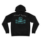 Driky Laugh at the World - Blue Brain Fleece Pullover Hoodie