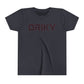 Youth Driky Stud Muffin - Rose Blood Short Sleeve Tee