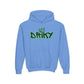 Driky Roy-al - Green Monkey - Youth Heavy Blend Hoodie