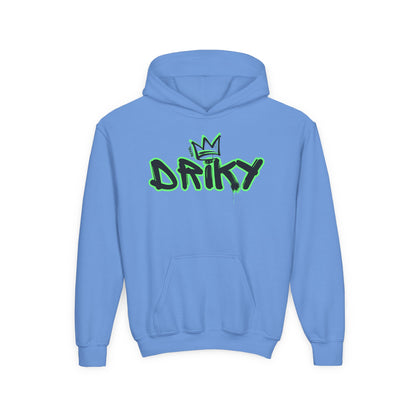 Driky Roy-al - Green Monkey - Youth Heavy Blend Hoodie