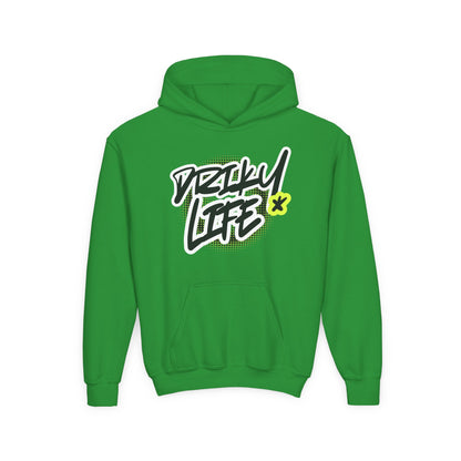 Driky Life - Banana Sunshine - Youth Heavy Blend Hoodie
