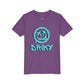 Youth Driky Die Happy - Blue Brain Short Sleeve Tee