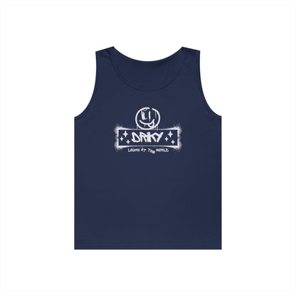 Driky Laugh at the World - White Night - Tank Top