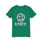 Youth Driky Die Happy - White Night Short Sleeve Tee