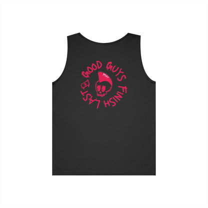 Drikyz Good Guys Finish Last - Rose Blood - (Back Print) Tank Top