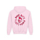 Drikyz Good Guys Finish Last - Rose Blood - (Back Print) Youth Heavy Blend Hoodie