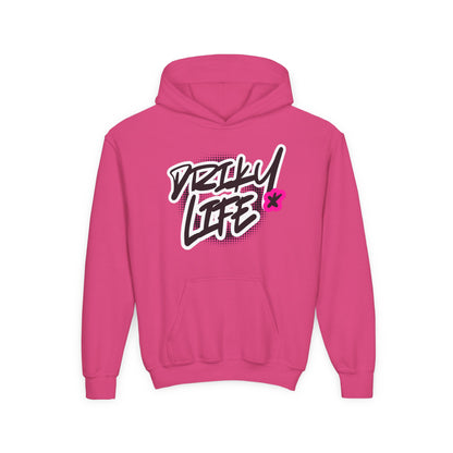 Driky Life - Pinkerton - Youth Heavy Blend Hoodie