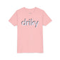 Youth Little Driky - White Night Short Sleeve Tee