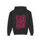 Driky 1 point 0 Bro - Rose Blood - (Back Print) Youth Heavy Blend Hoodie