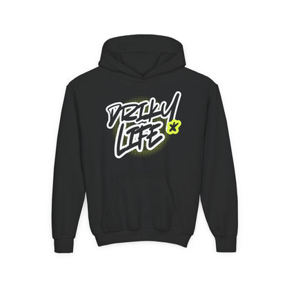 Driky Life - Banana Sunshine - Youth Heavy Blend Hoodie