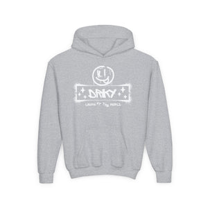 Driky Laugh at the World - Simple - Youth Heavy Blend Hoodie