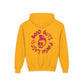 Drikyz Good Guys Finish Last - Rose Blood - (Back Print) Youth Heavy Blend Hoodie