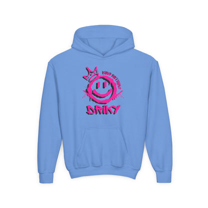 Driky King Nothing - Pinkerton - Youth Heavy Blend Hoodie