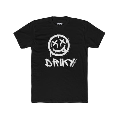 Driky Die Happy - Simple Cotton Crew Tee